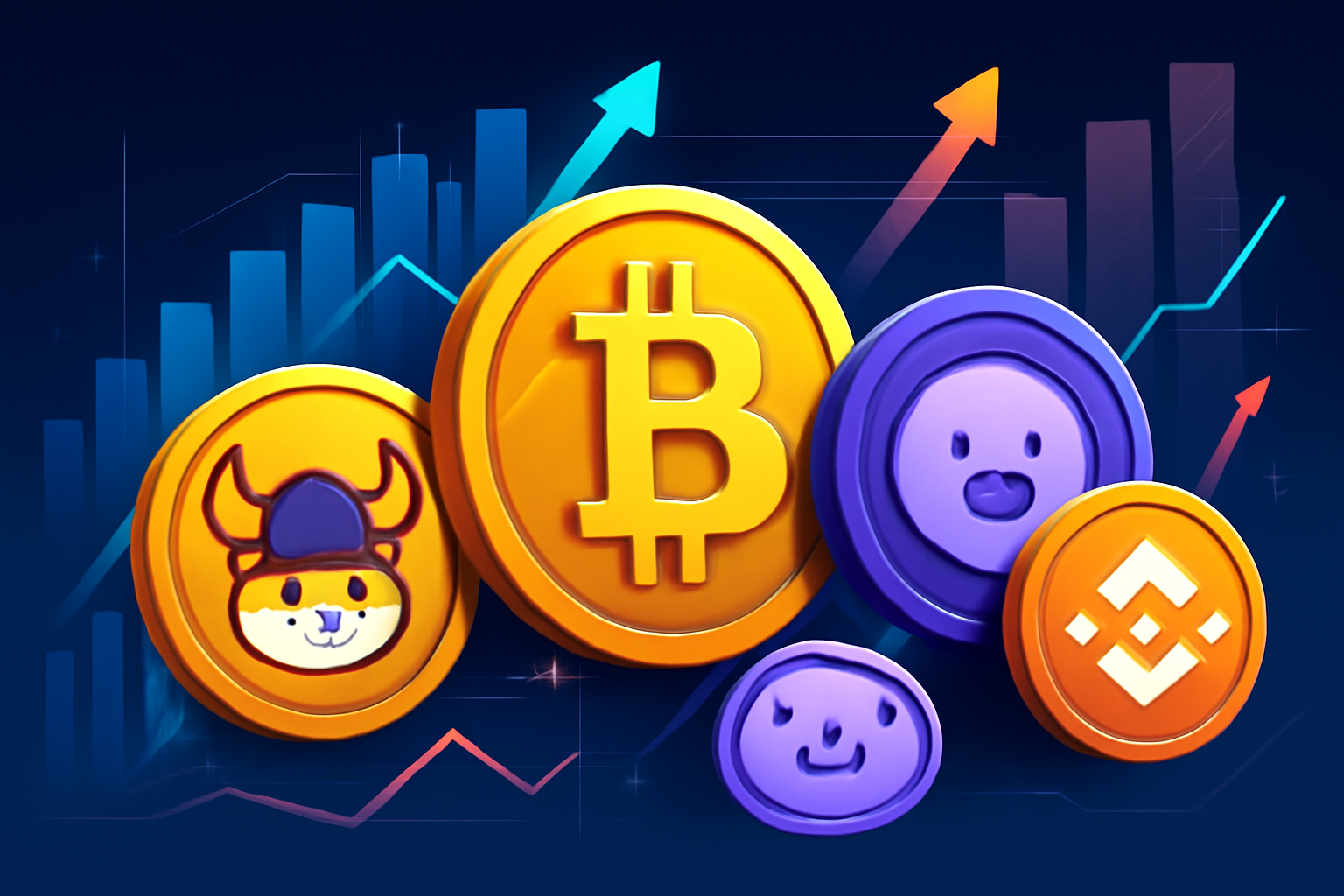 Floki در صدر لیست دارایی‌های رمزنگاری با افزایش 31.1 درصدی