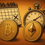 انقضای ۱۷ میلیارد دلار قرارداد بیت‌کوین و اتریوم در آستانه نوسانات شدید بازار