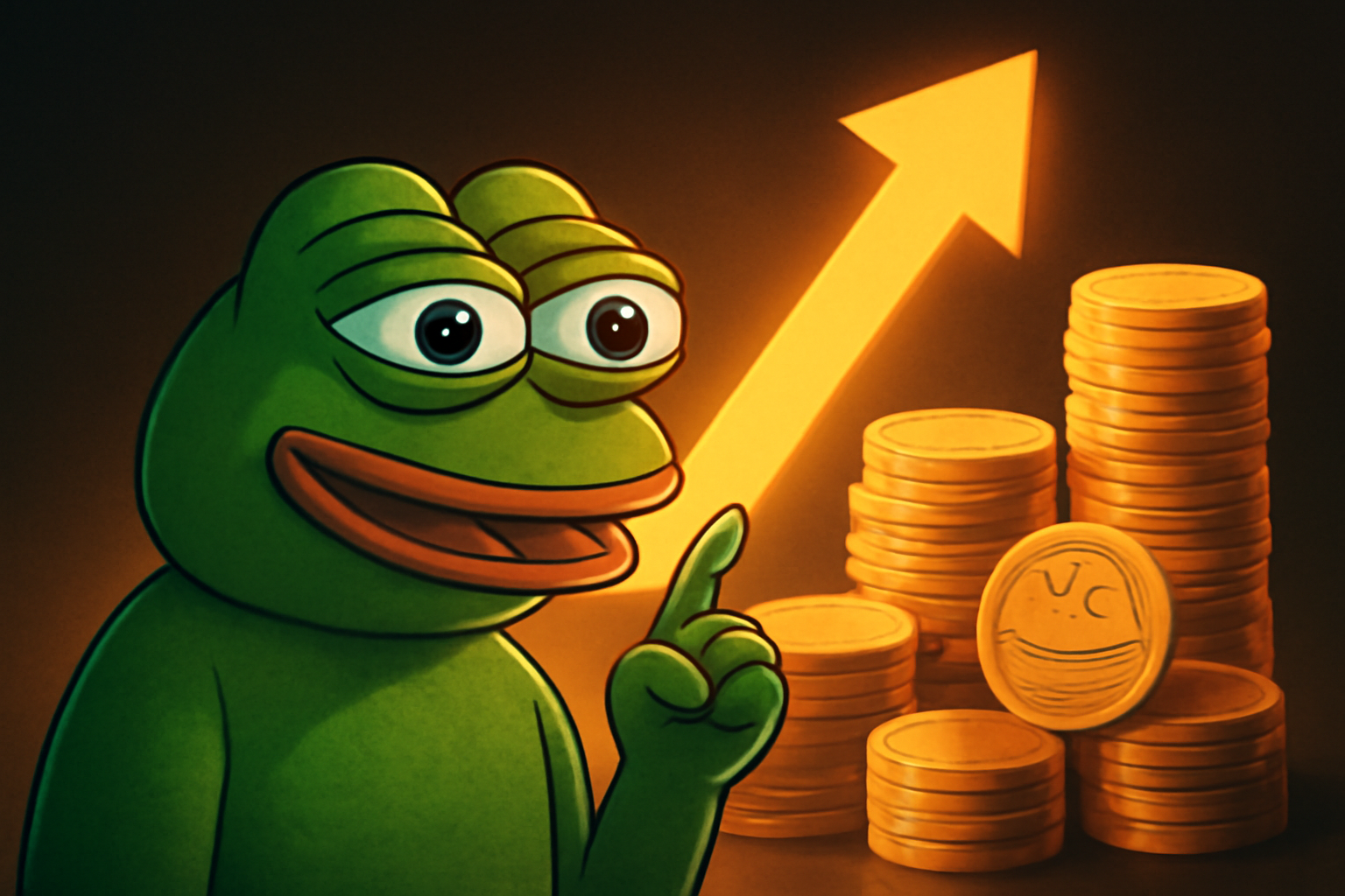 خروج 15 تریلیون توکن از مبادلات، قیمت پپه کوین را افزایش داد