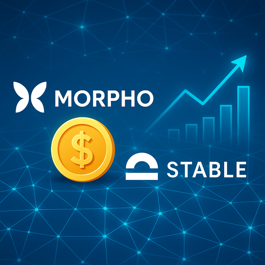 جذب سرمایه ۷۷۵ میلیون دلاری Morpho از پروژه Stable برای توسعه DeFi