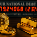افزایش بدهی ملی آمریکا سرمایه‌گذاران را به سوی طلا و بیت‌کوین سوق داد