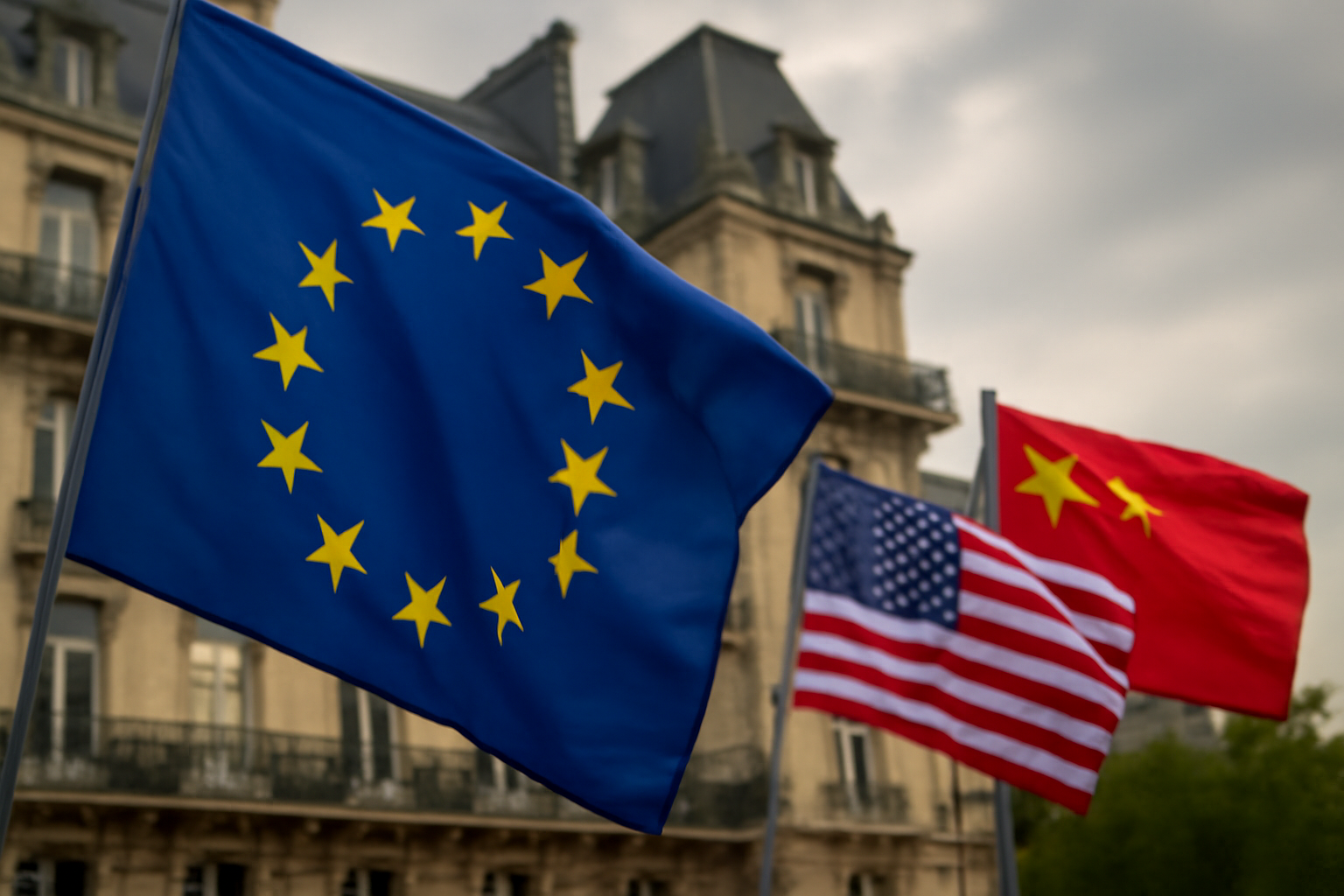 افزایش قیمت یورو به دلیل نوسانات سیاسی در فرانسه و تنش‌های ایالات متحده و چین