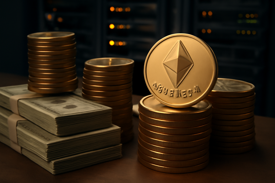 بیت‌ماین بزرگ‌ترین انباشت اتریوم در تاریخ را آغاز می‌کند