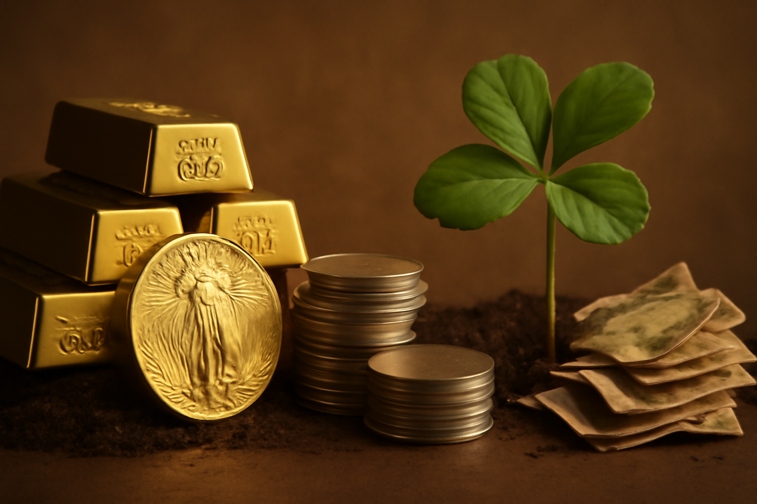 طلا و نقره در مسیر صعودی؛ واکنش به تورم و سیاست‌های انبساطی بانک‌های مرکزی