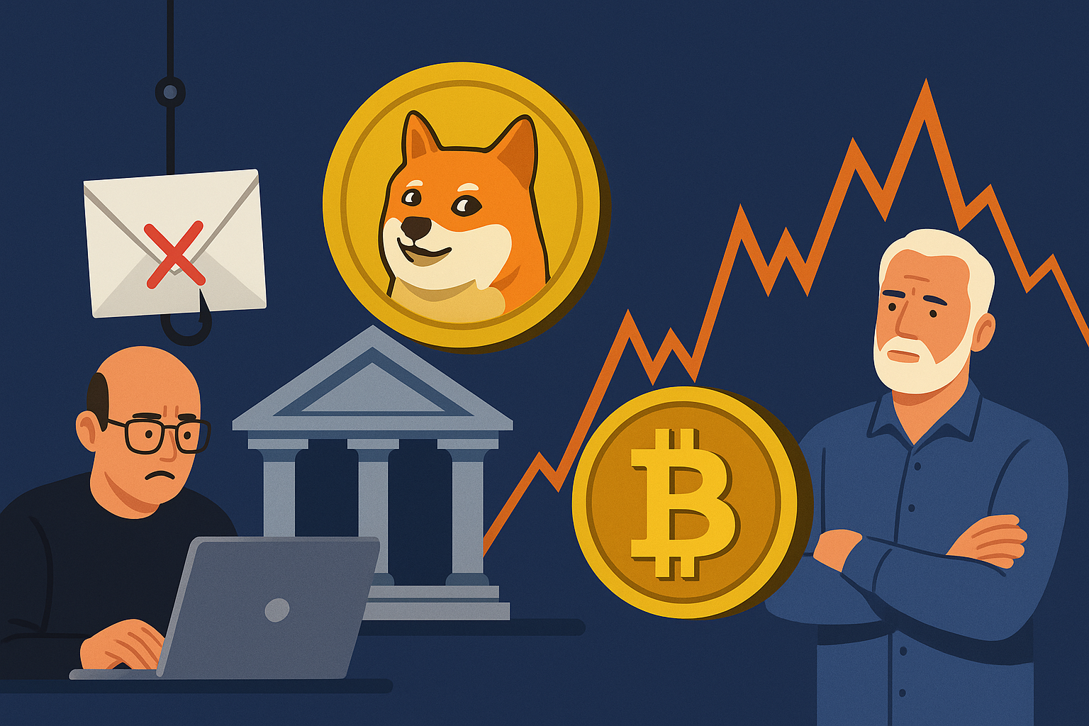 هشدار مدیر فناوری ریپل درباره افزایش حملات فیشینگ به کیف پول‌های سخت‌افزاری