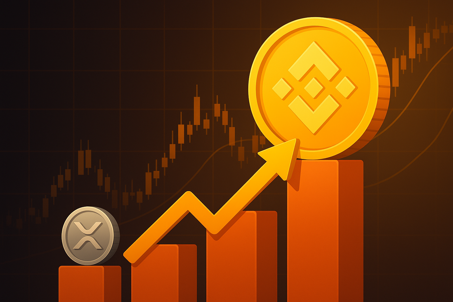 رکورد جدید بایننس کوین؛ پشت سر گذاشتن ریپل و تتر در بازار