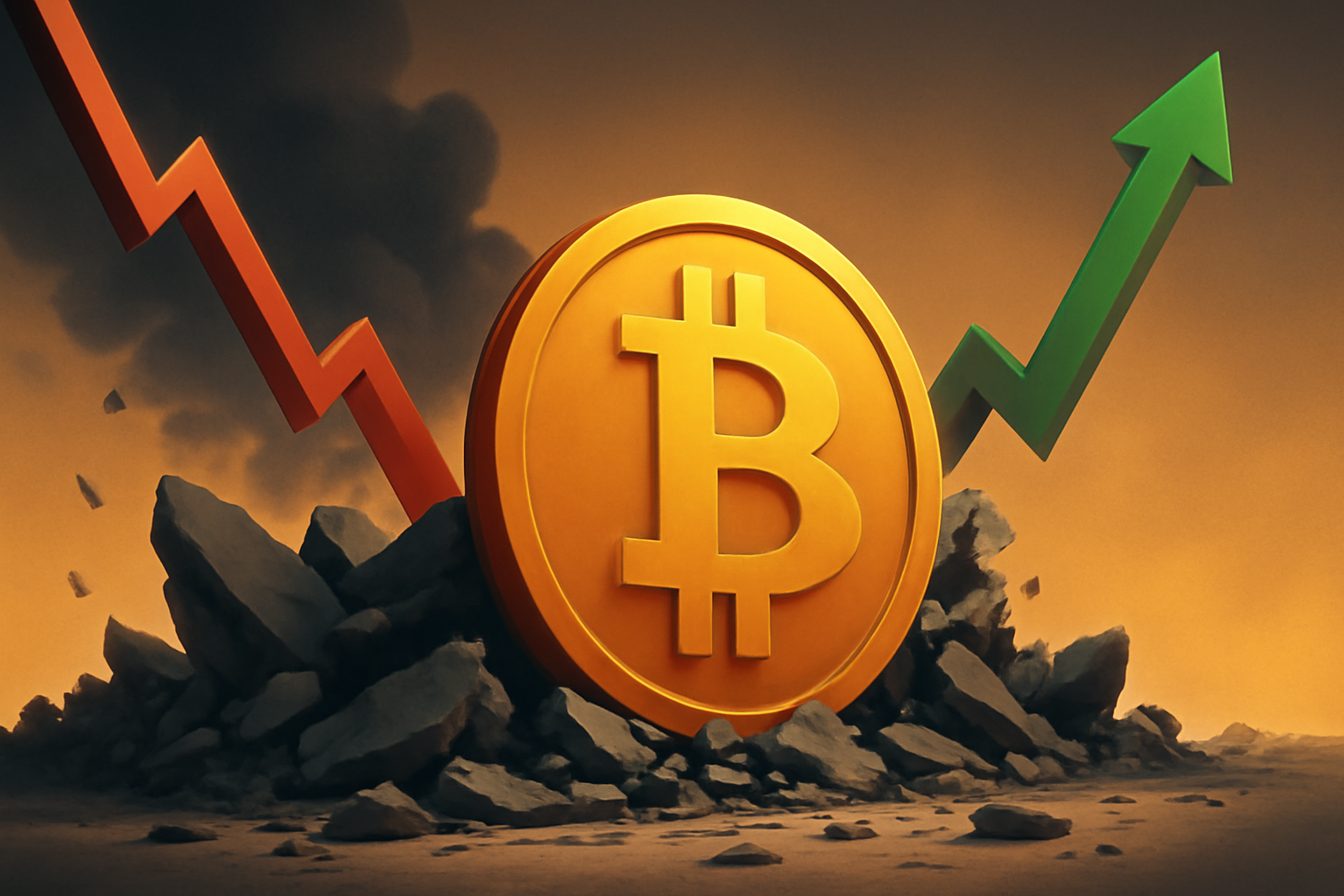 بازار رمزنگاری پس از رویداد انحلال گسترده بیت‌کوین بهبود می‌یابد