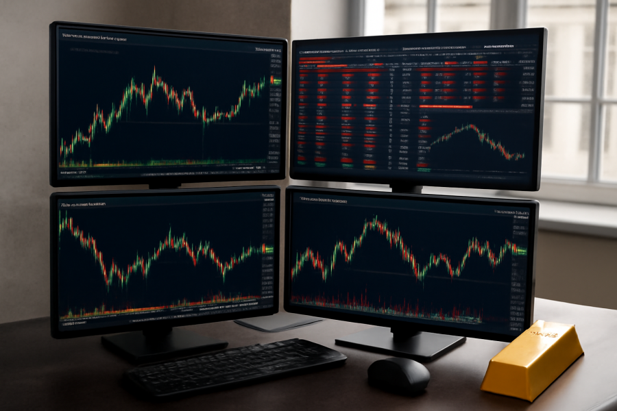 What is a gold trading room