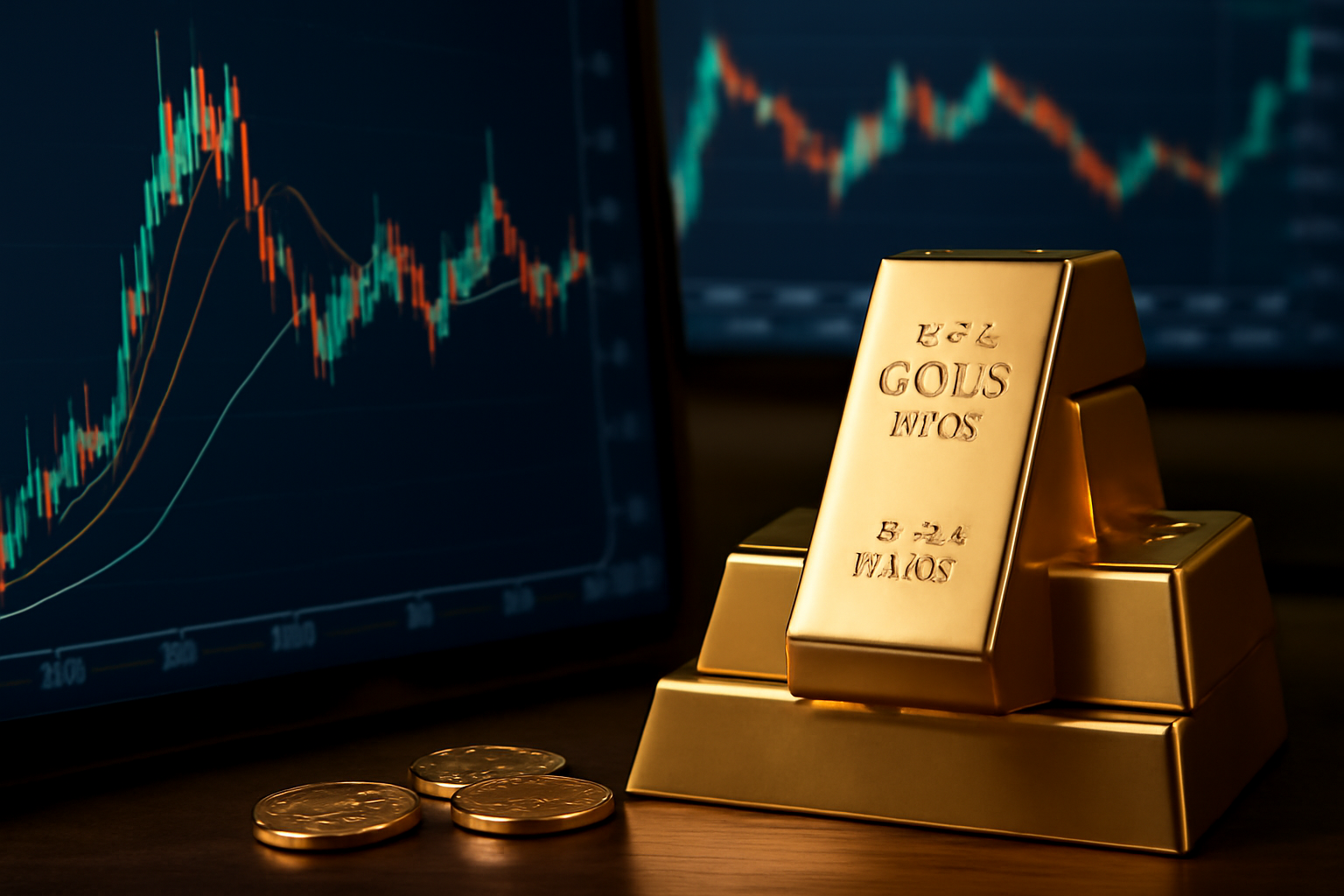 کاهش قیمت طلا به دلیل کاهش نگرانی‌ها از تنش‌های تجاری بین آمریکا و چین