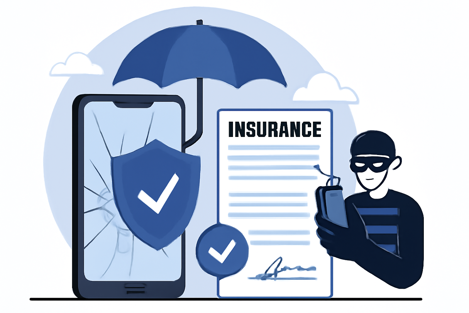 بیمه موبایل در برابر سرقت و شکستگی صفحه چگونه است؟