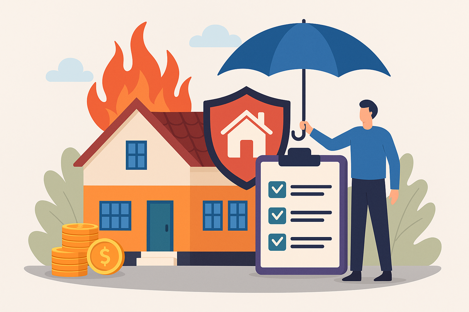 نرخ بیمه آتش‌سوزی منازل در سال ۱۴۰۴ چقدر است؟