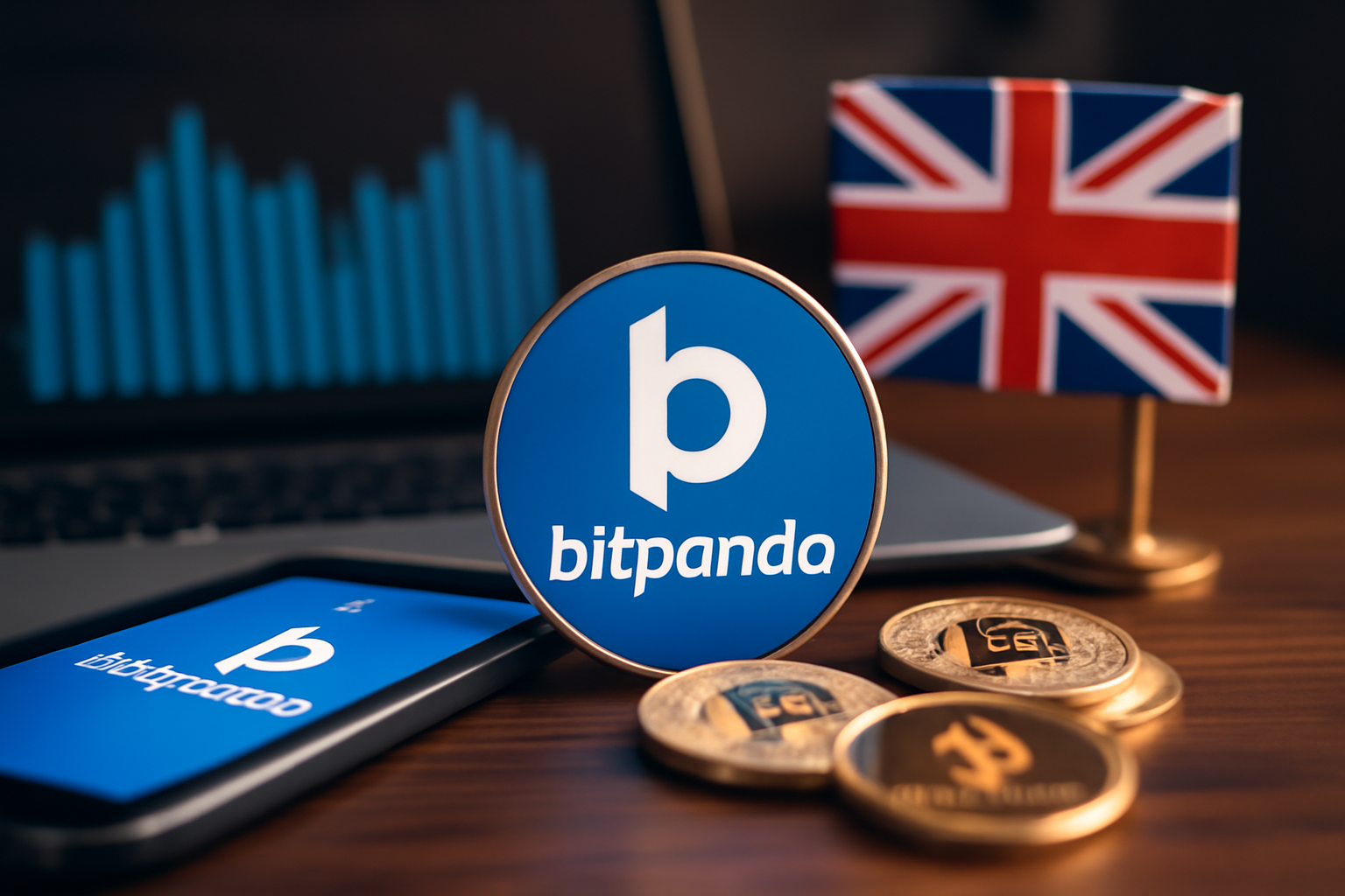 شرکت Bitpanda از پلتفرم جدید خود برای سرمایه‌گذاری در دارایی‌های رمزنگاری در بریتانیا رونمایی کرد