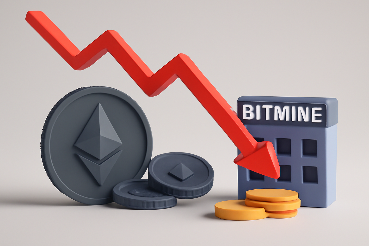 کاهش 37 درصدی قیمت سهام BitMine؛ چالش‌های بازار و نگرانی‌ها از روند نزولی