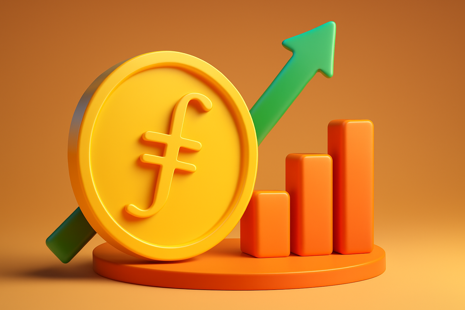 افزایش ۵۳٪ قیمت Filecoin (FIL)؛ روند نزولی به سمت رشد تغییر کرد