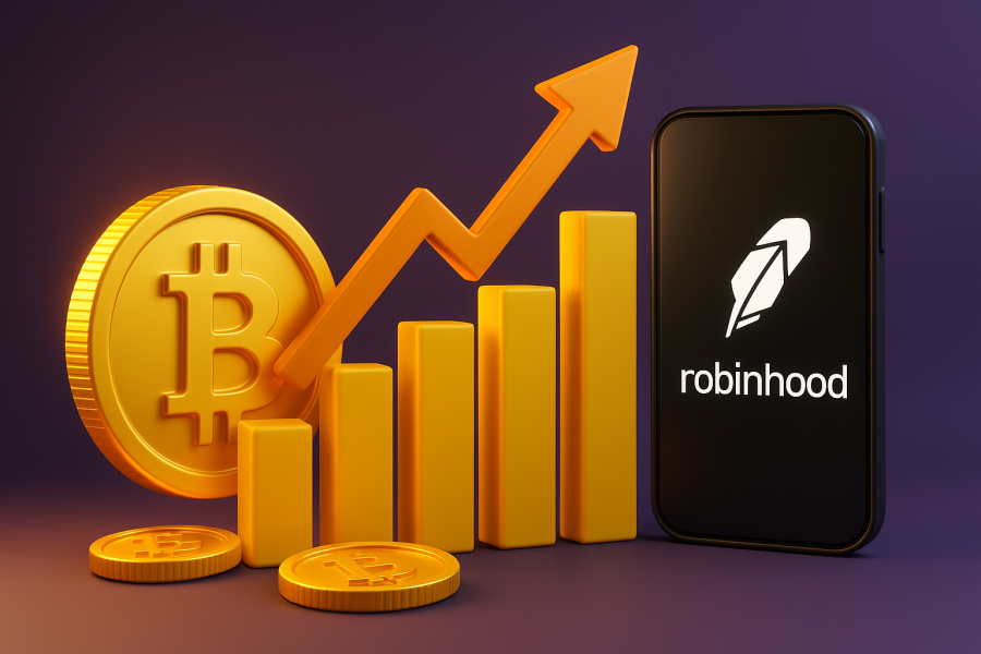 رشد چشمگیر فعالیت‌های رمزارزی، موتور اصلی سودآوری رابینهود در سال جاری