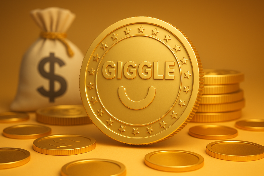 رشد چشمگیر توکن GIGGLE؛ ارزش بازار از ۱۸۰ میلیون دلار فراتر رفت