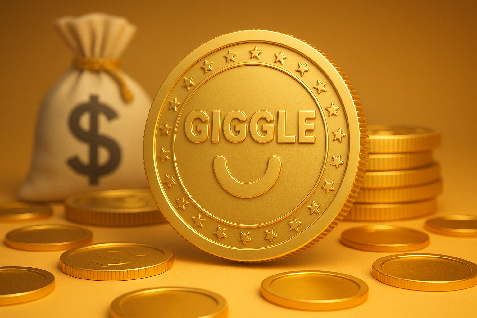 رشد چشمگیر توکن GIGGLE؛ ارزش بازار از ۱۸۰ میلیون دلار فراتر رفت