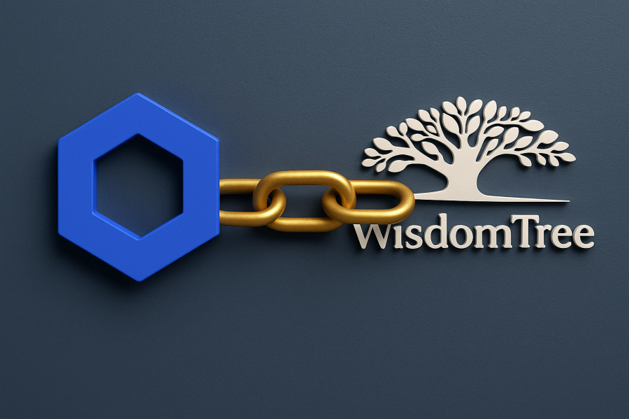 همکاری بزرگ Chainlink و WisdomTree برای توسعه صندوق‌های دیجیتال