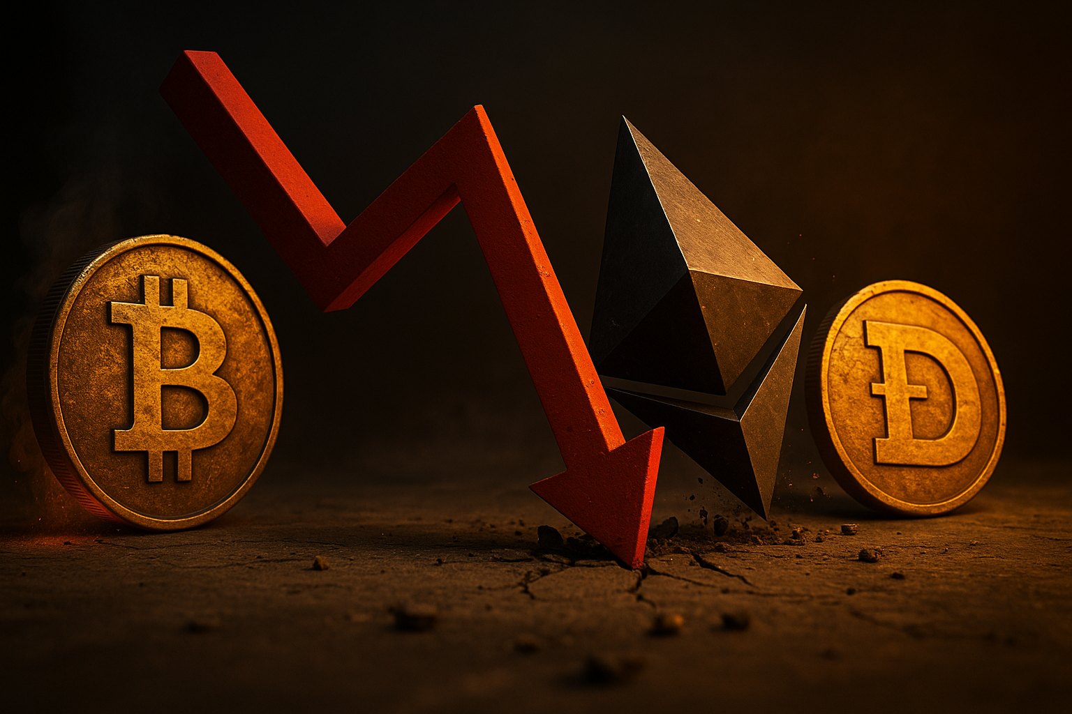 بازار ارزهای دیجیتال ۱.۷ درصد سقوط کرد؛ ترس از رکود جهانی افزایش یافت