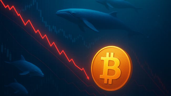 نهنگ‌های تازه‌وارد بیت‌کوین زیر فشار فروش؛ موج ضررها تقویت شد