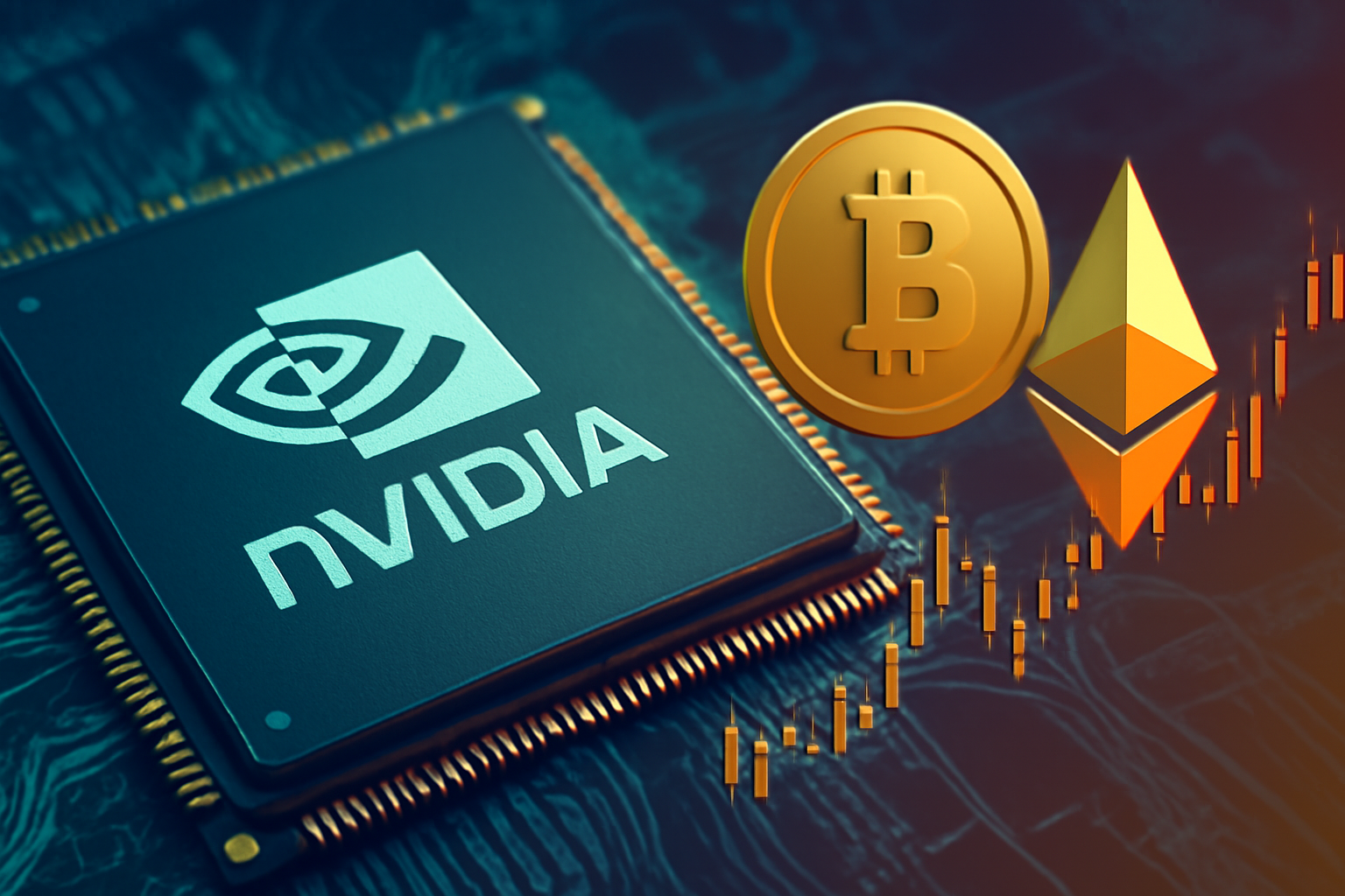 بازار ارزهای دیجیتال پس از اعلام درآمد انویدیا به روند صعودی ادامه می‌دهد