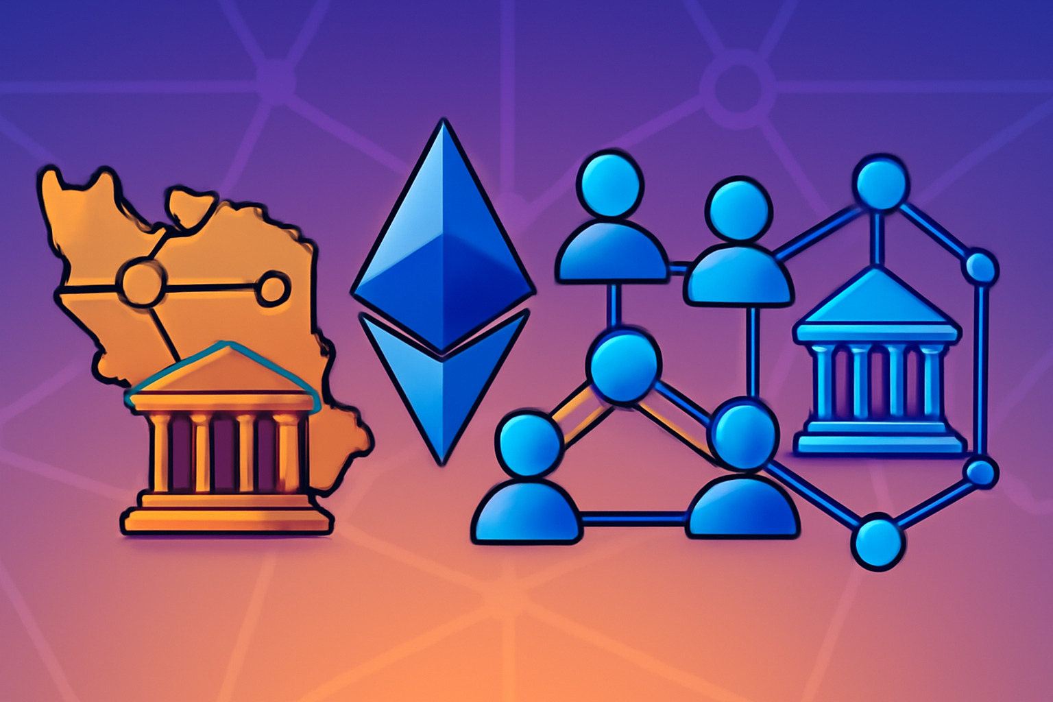 چالش‌های دولت‌های شبکه‌ای: چطور بلاک‌چین به ایجاد دولت‌های مستقل کمک می‌کند؟