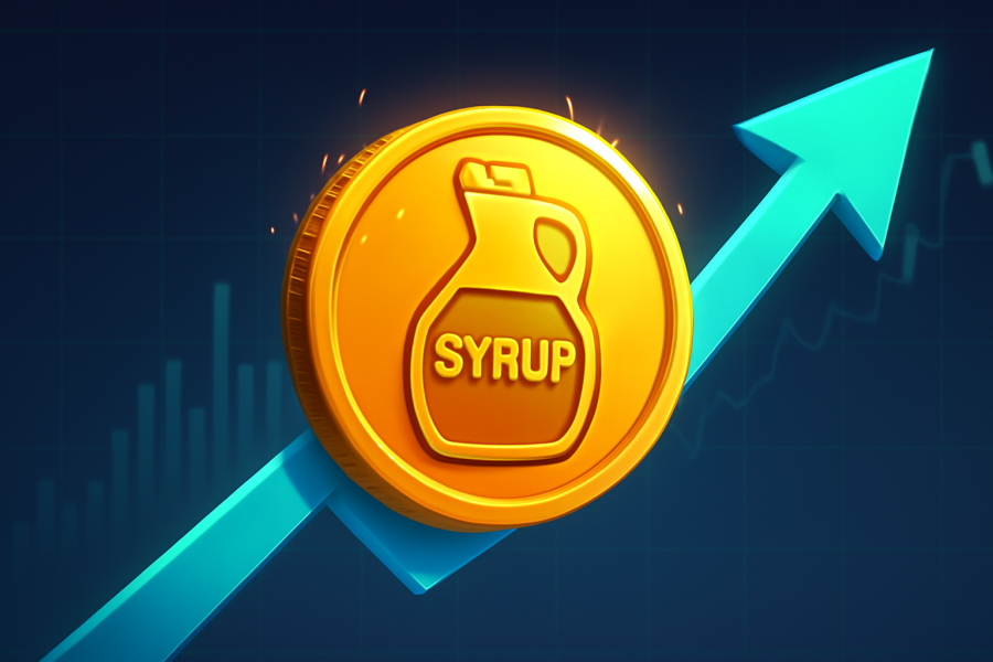 شکست کانال نزولی: قیمت توکن SYRUP به ۱.۱۰ دلار رسید و ۵۰ درصد افزایش پیش‌بینی شده است