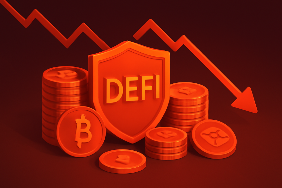 کاهش 22 میلیارد دلاری در دارایی‌های قفل‌شده در پروژه‌های DeFi