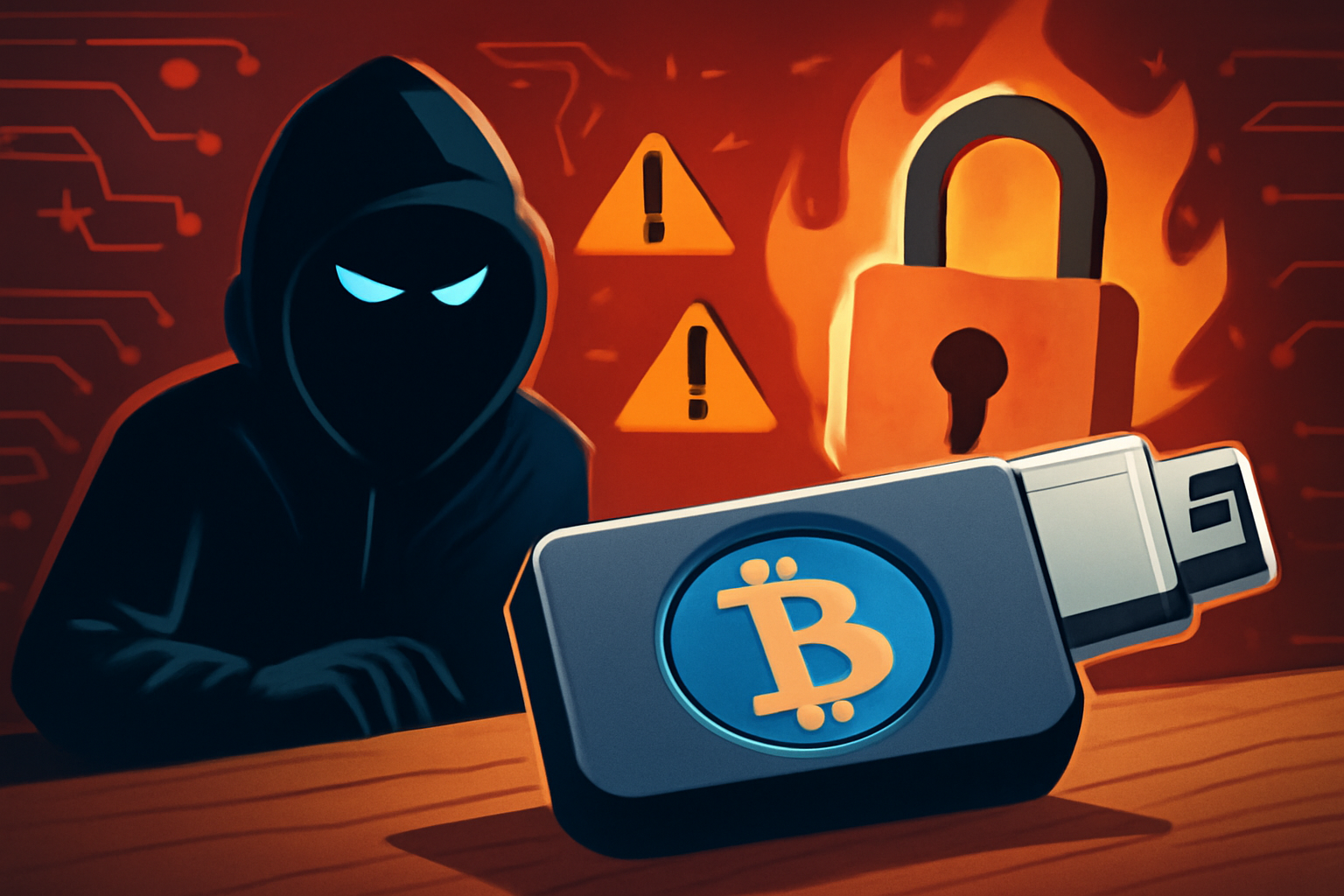 حملات هکری به سیستم‌های ارز دیجیتال باعث جابجایی سرمایه‌گذاران به کیف‌پول‌های سخت‌افزاری شد