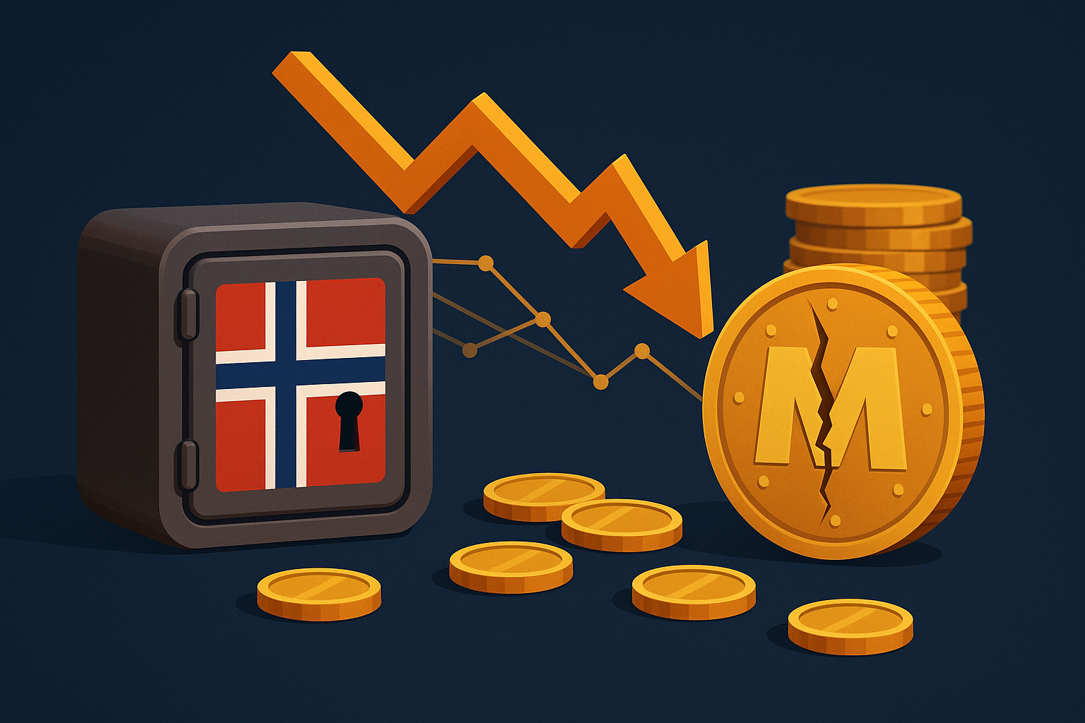 زیان ۲۰۰ میلیون دلاری صندوق ثروت نروژ از سقوط سهام MSTR