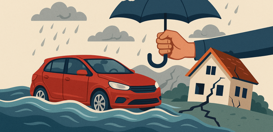 آیا بیمه بدنه شامل بلایای طبیعی مثل سیل و زلزله می‌شود؟