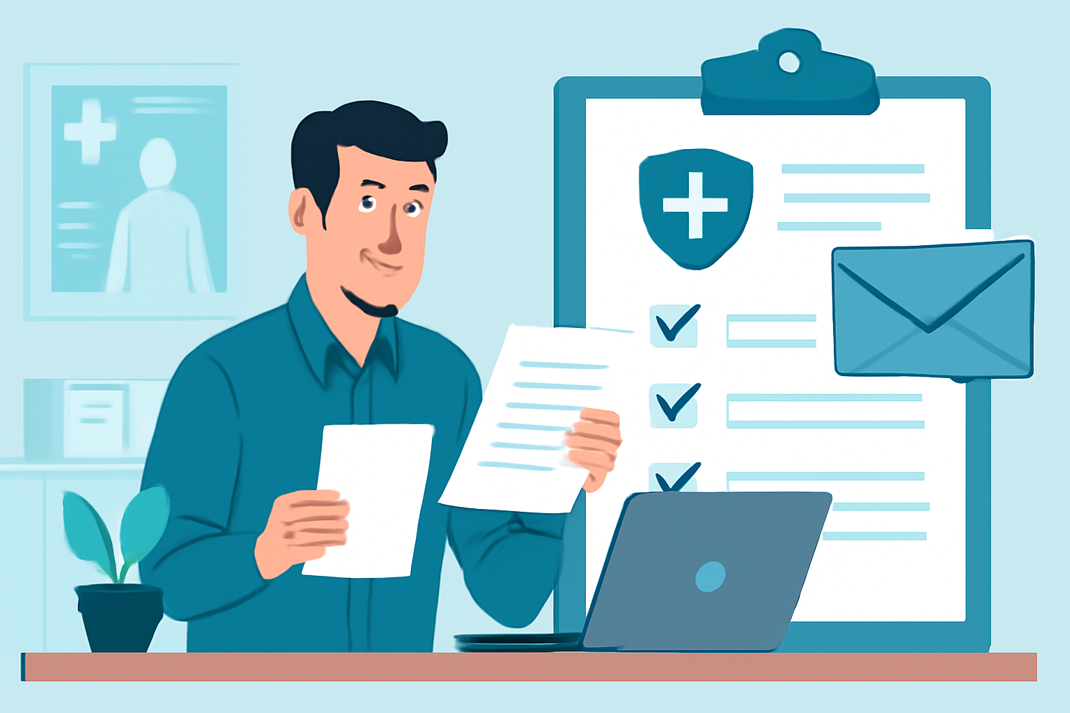 چگونه مدارک خسارت را به بیمه تکمیلی ارسال کنیم؟