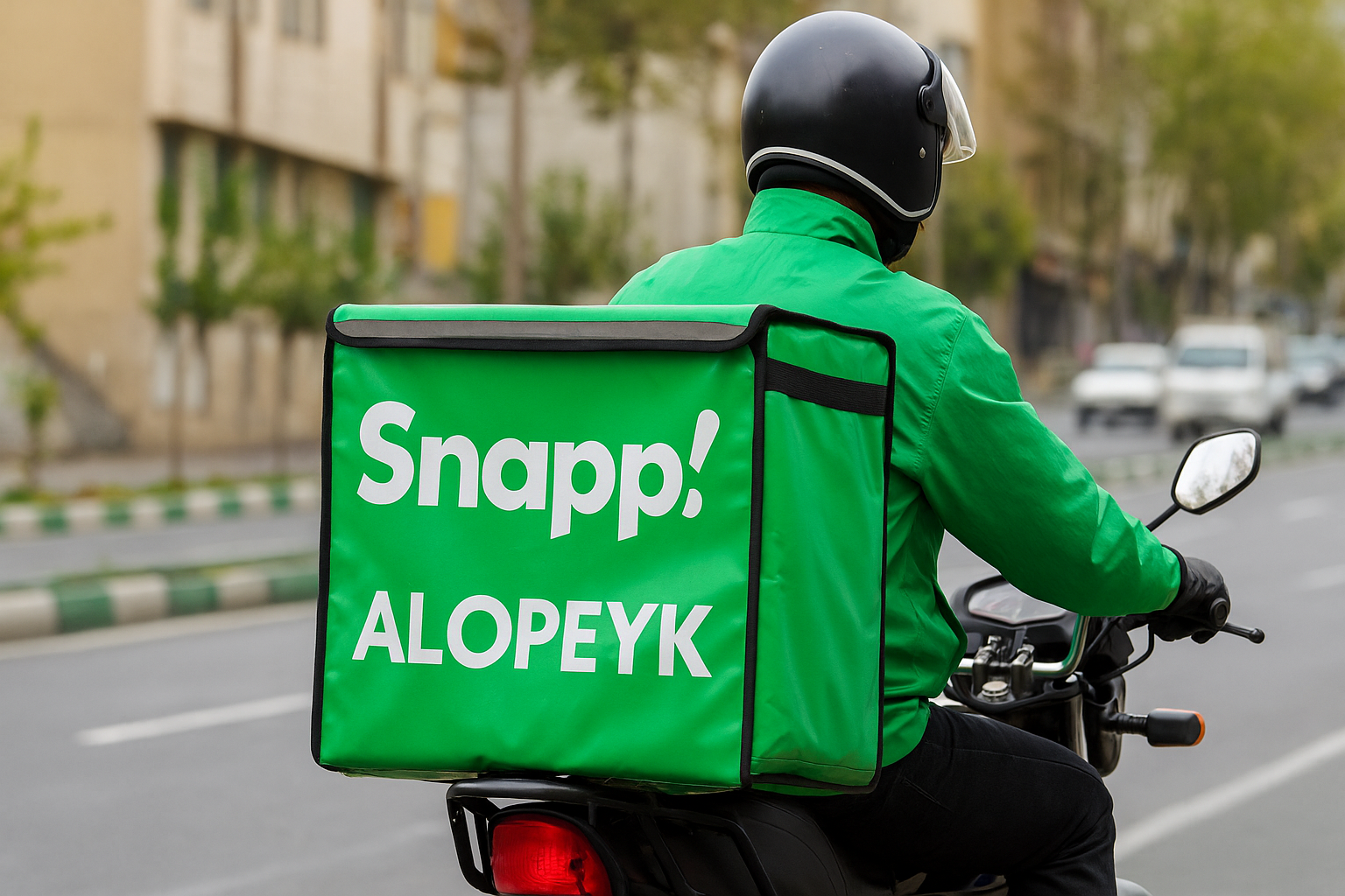 بیمه موتور ویژه پیک‌های اسنپ و الوپیک