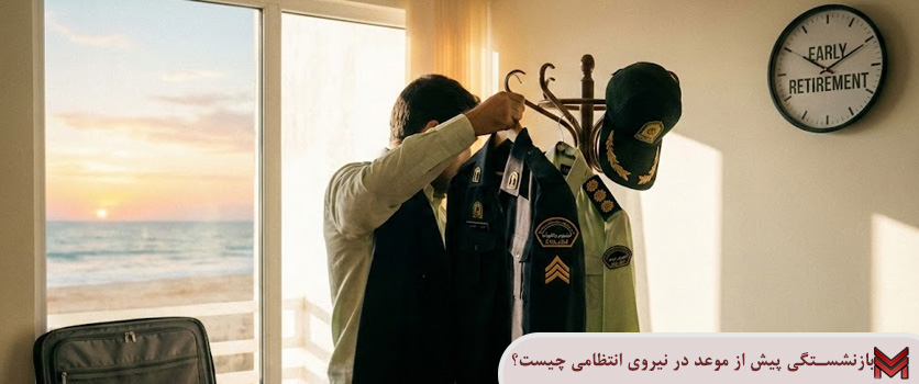 بازنشستگی پیش از موعد در نیروی انتظامی چیست؟