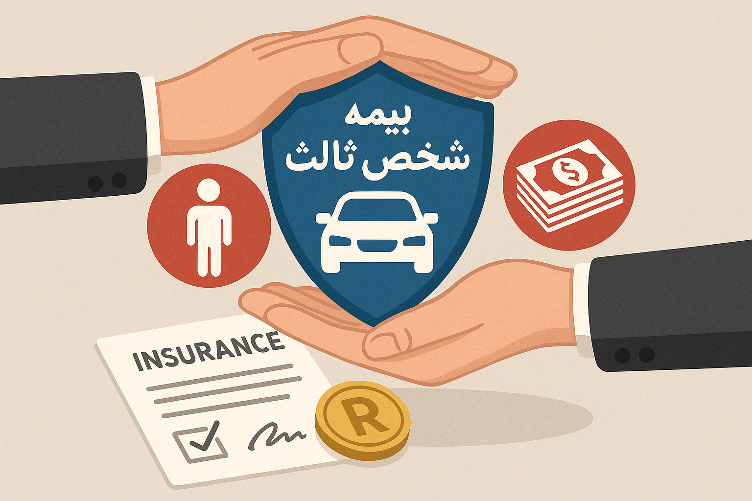 پوشش جانی و مالی در بیمه شخص ثالث شامل چه مواردی می‌شود؟