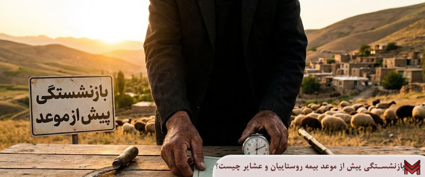 بازنشستگی پیش از موعد بیمه روستاییان و عشایر چیست؟