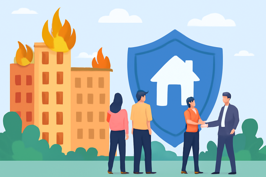 نقش تخفیف گروهی در بیمه آتش سوزی چیست؟