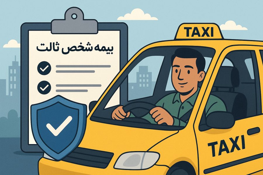 بیمه شخص ثالث برای رانندگان تاکسی چیست؟
