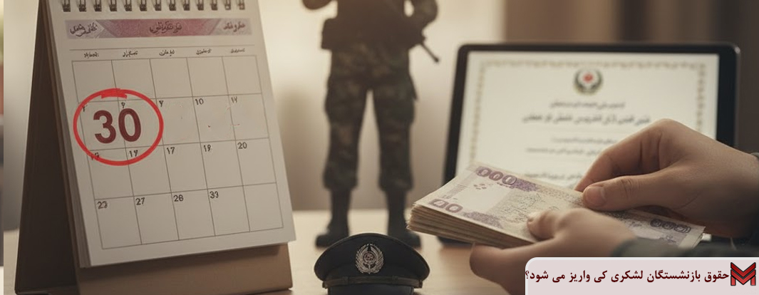 حقوق بازنشستگان لشکری کی واریز می شود؟