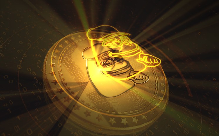 الگوی Wedge 4 ساعته شکسته می‌شود و PEPE به مرز 1.93 میلیارد دلار نزدیک می‌شود