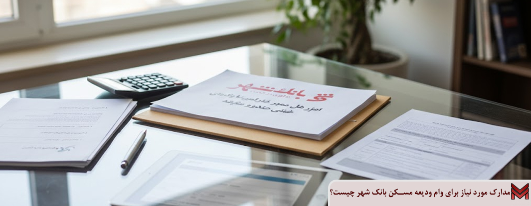 مدارک مورد نیاز برای وام ودیعه مسکن بانک شهر چیست؟
