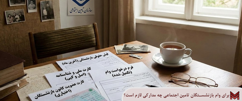 برای وام بازنشستگان تامین اجتماعی چه مدارکی لازم است؟