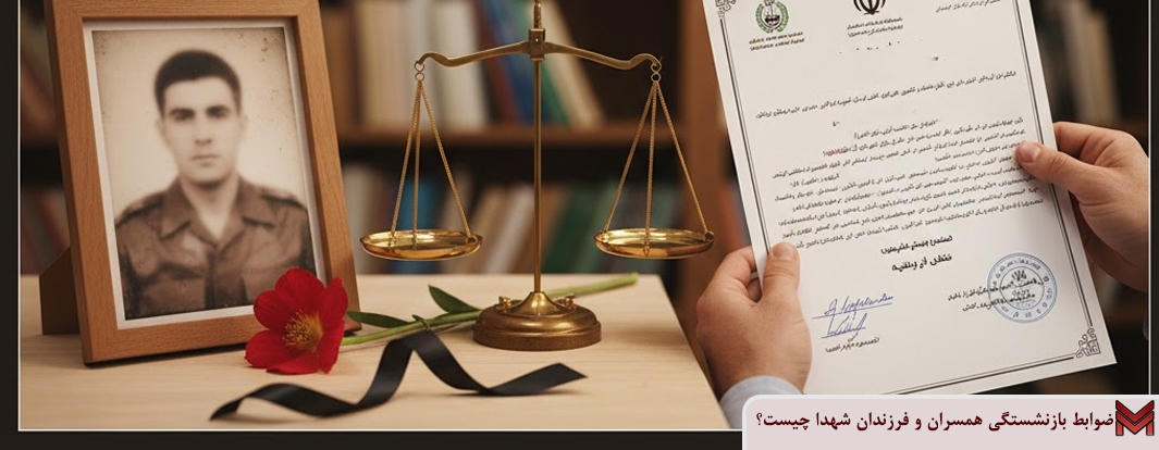 ضوابط بازنشستگی همسران و فرزندان شهدا چیست؟