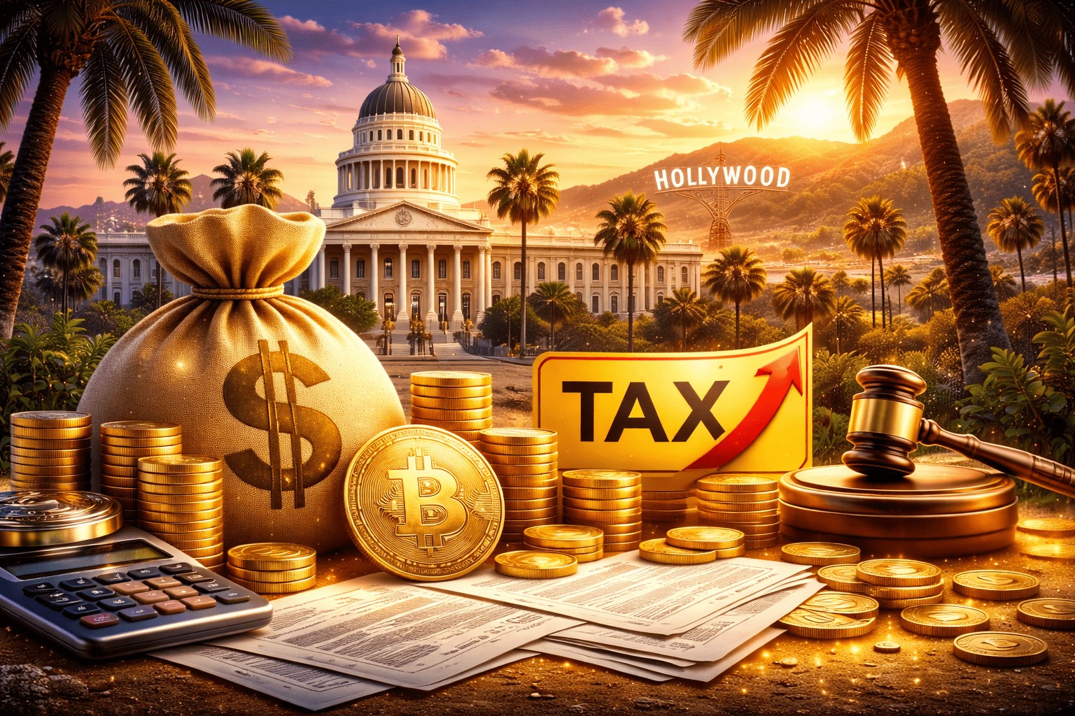 واکنش تند چهره‌های کریپتو به طرح مالیات پنج‌درصدی ثروت در کالیفرنیا