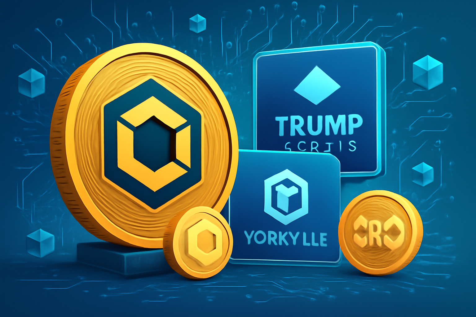 ایجاد خزانه‌دارایی دیجیتال برای توکن CRO با همکاری Crypto.com و Trump Media