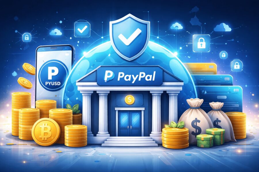 افزایش فعالیت‌های مجوز بانکی میان شرکت‌های کریپتو: پی‌پال به دنبال گسترش خدمات مالی