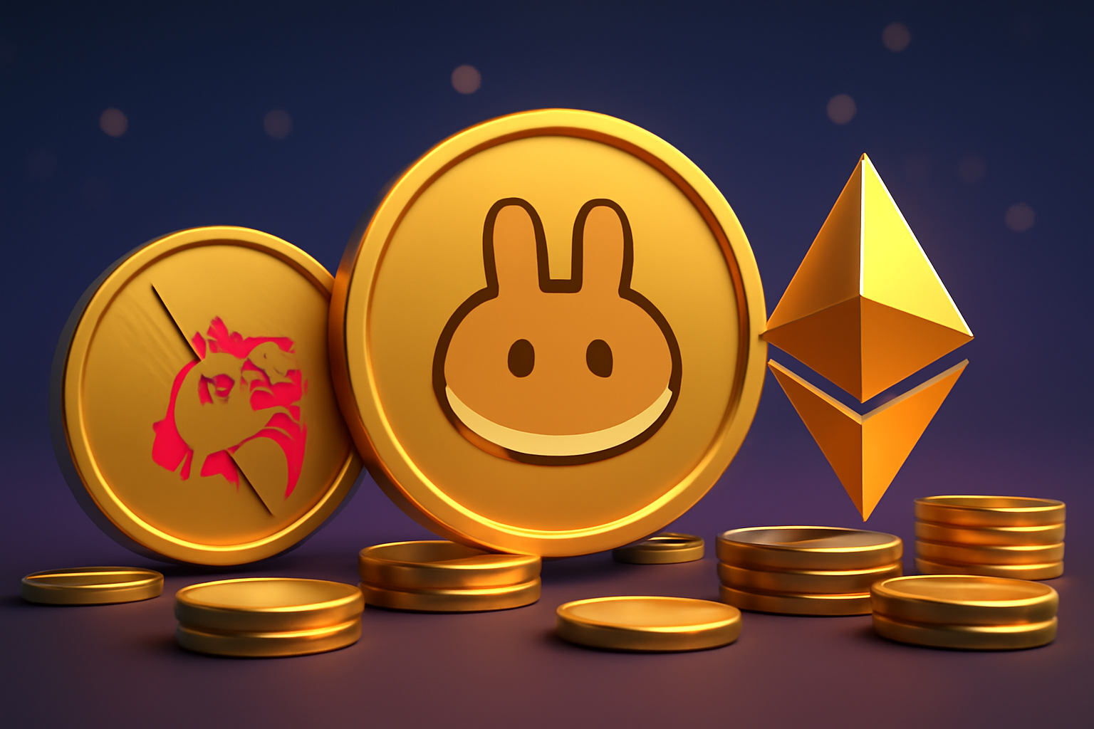 Uniswap و PancakeSwap در صدر صرافی‌های غیرمتمرکز (DEX) با حجم معاملات بالا قرار دارند