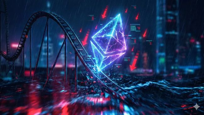 مسیر نزولی با فشار فروش جدید: آیا اتریوم قیمت‌های کاهش بیشتری خواهد داشت؟