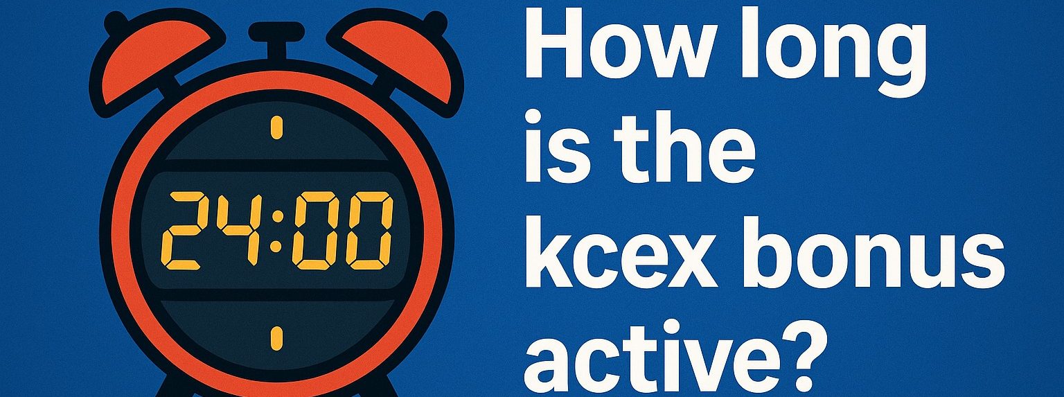 بونوس kcex چه مدت زمانی فعال است؟