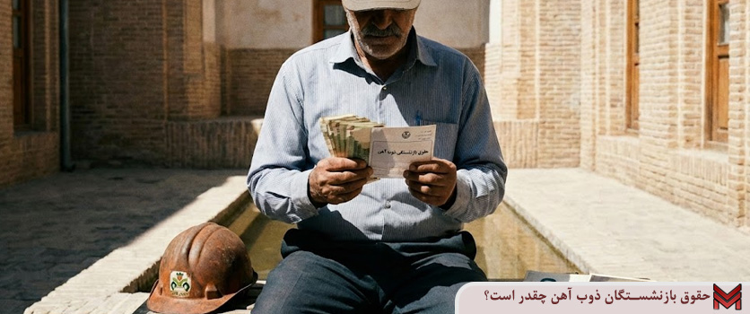 حقوق بازنشستگان ذوب آهن چقدر است؟